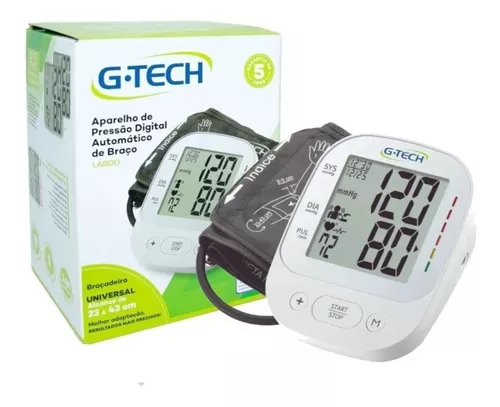 Aparelho de pressao digital de braco LA800 G-Tech