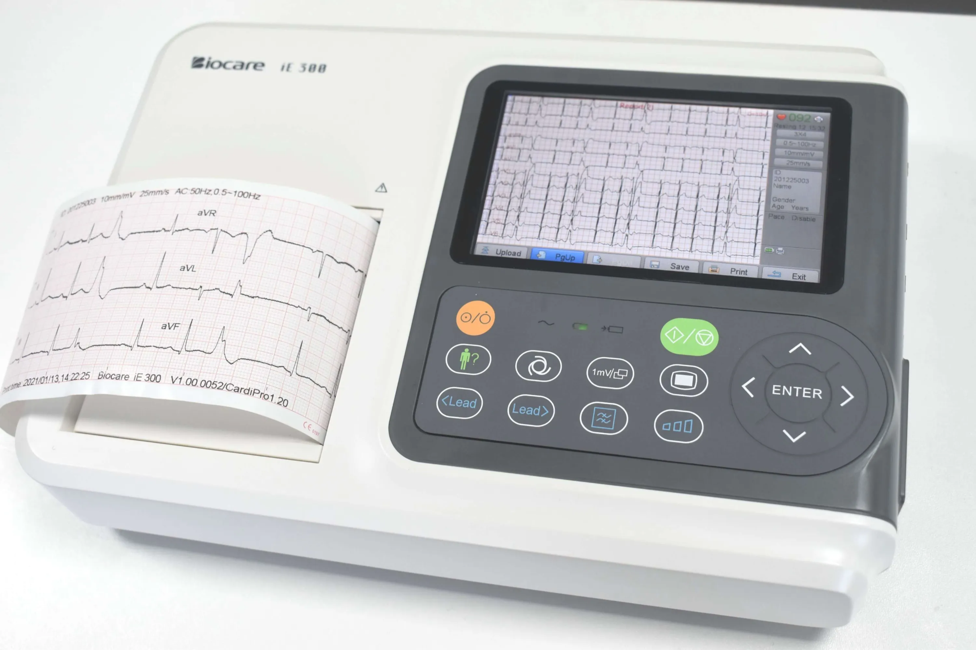 ELETROCARDIOGRAFO 3 CANAIS IE 300 BIOCARE