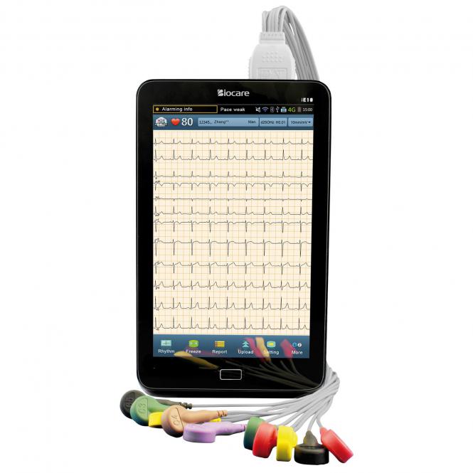 ELETROCARDIOGRAFO MOBILE 12 DERIVACOES MODELO IE 10
