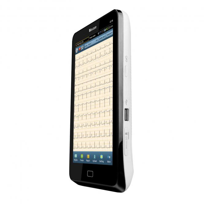 ELETROCARDIOGRAFO MOBILE 12 DERIVACOES MODELO IE 10