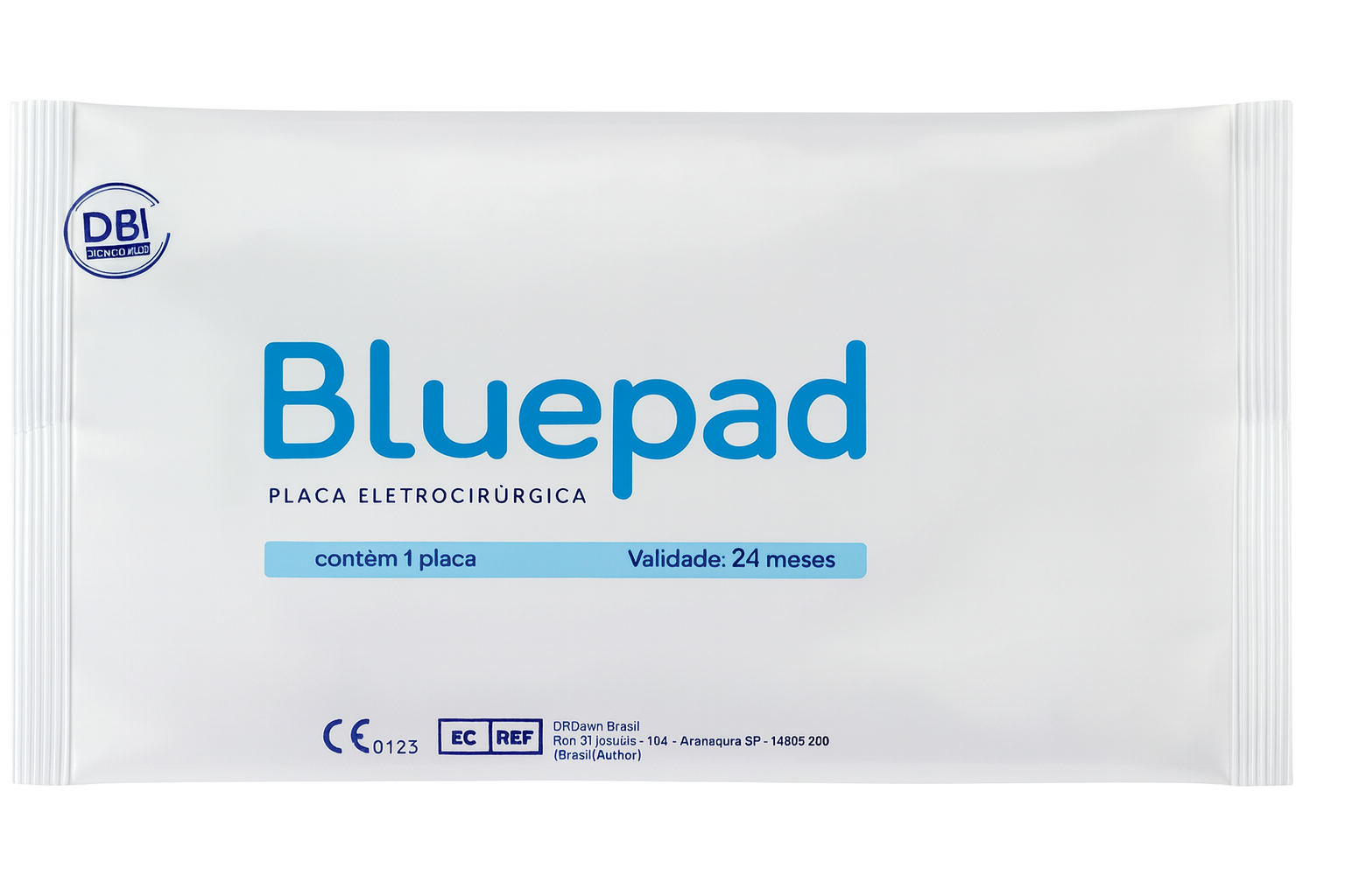 PLACA ELETROCIRURGICA PEDIATRICA BIPARTIDA P20