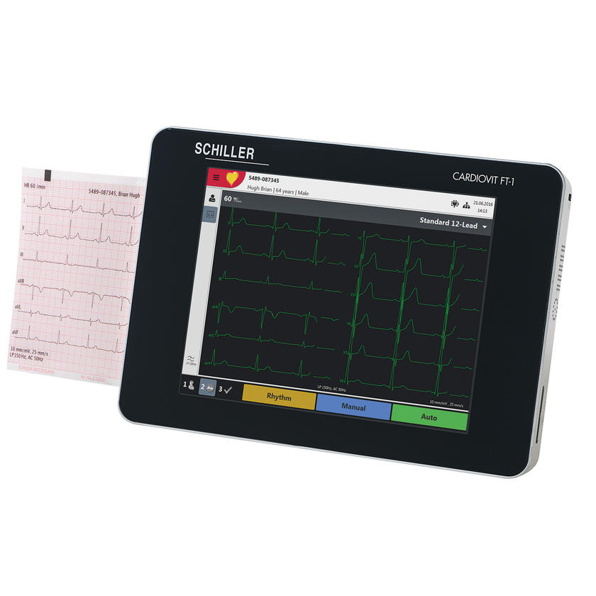 ELETROCARDIÓGRAFO CARDIOVIT FT-1 SCHILLER 